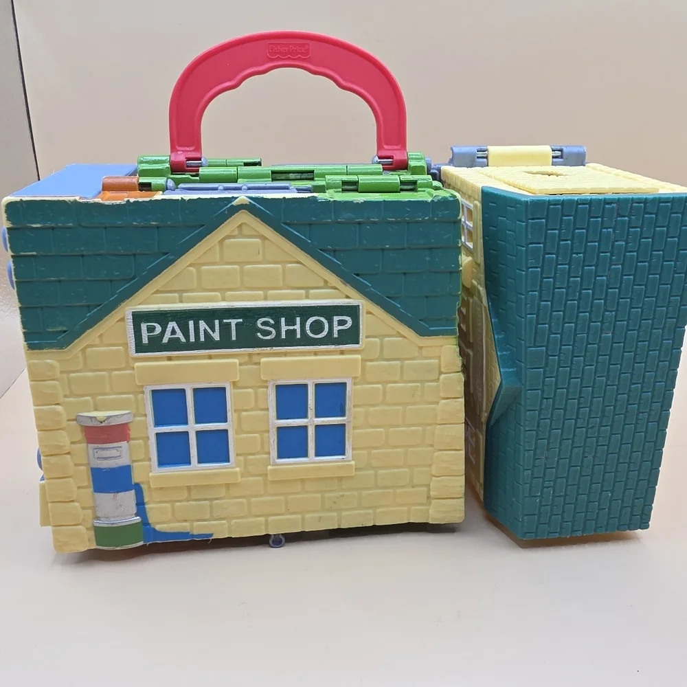 2009 Thomas & Friends Take N Play Foldable Paint Shop